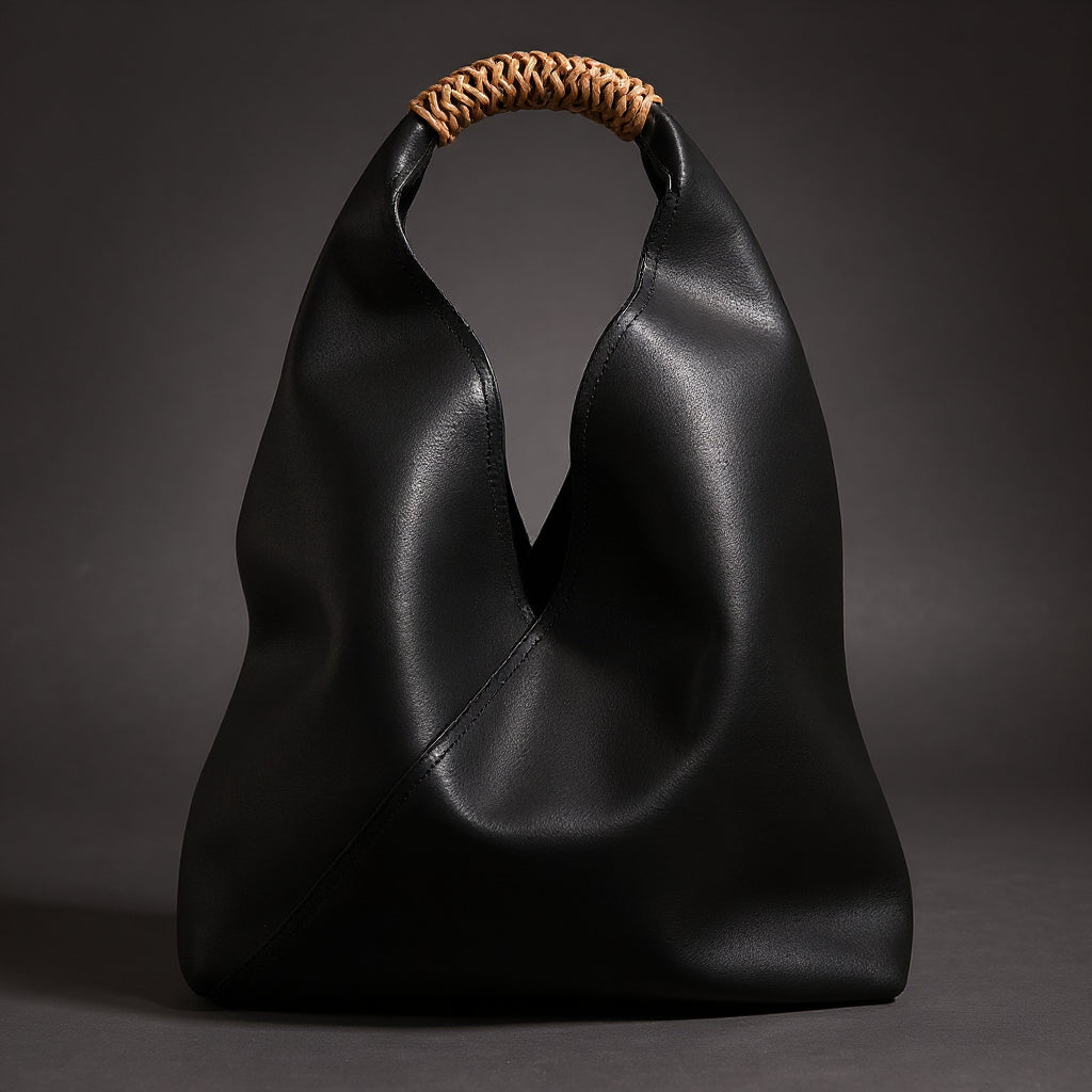 Antonella | Borsa Hobo Morbida con Manico