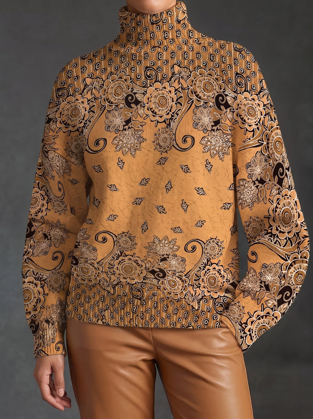 Oleander™ | Dolcevita Paisley Caramello