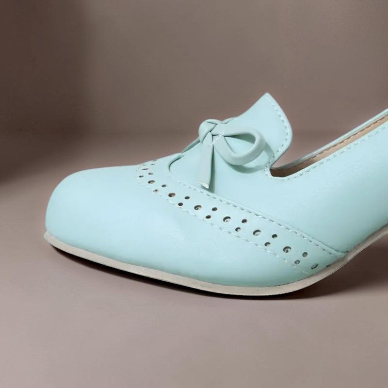 Martine | Décolleté Con Fiocco Facili Da Indossare