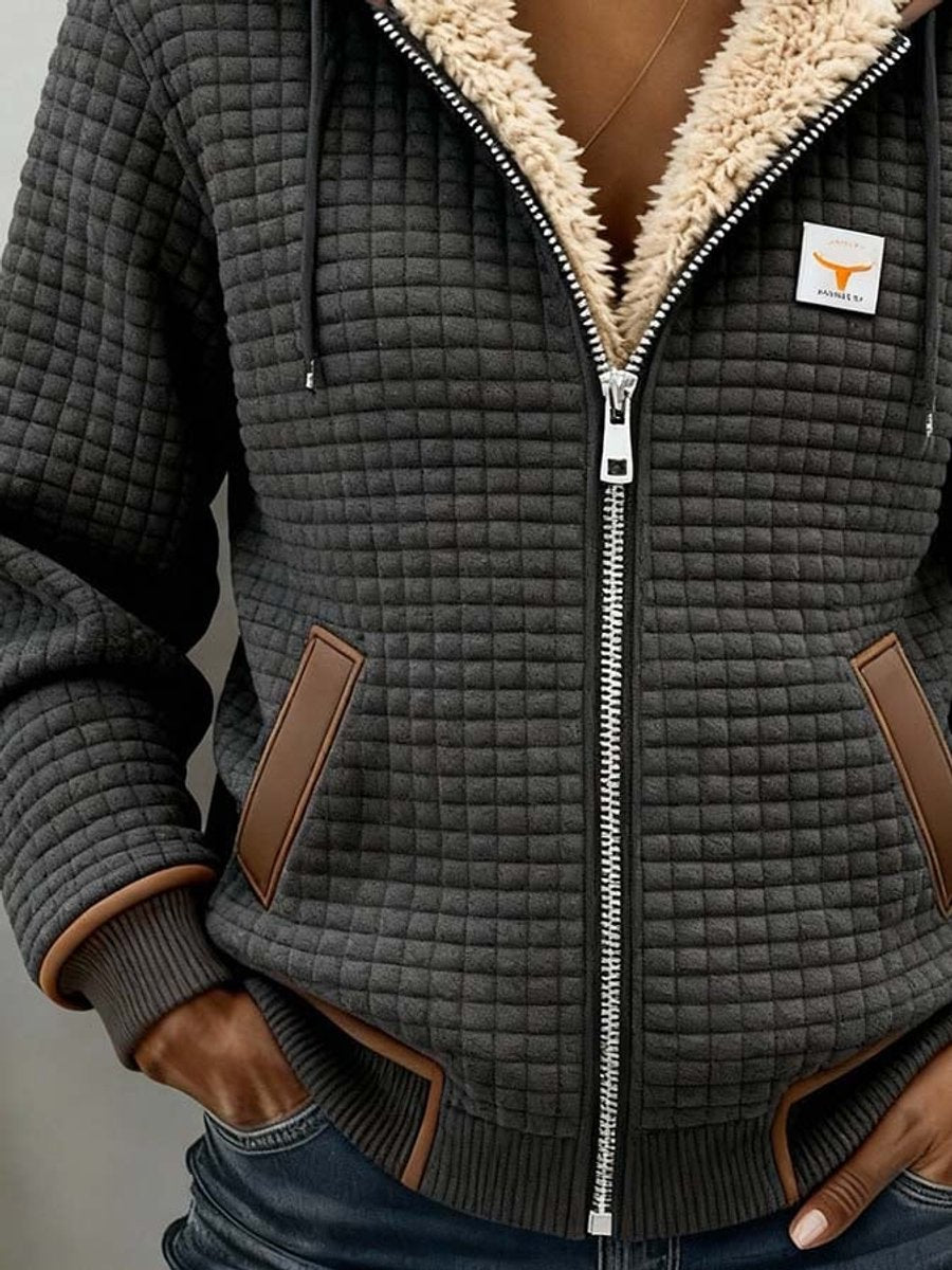 Laura | Giacca Trapuntata con Cappuccio e Zip