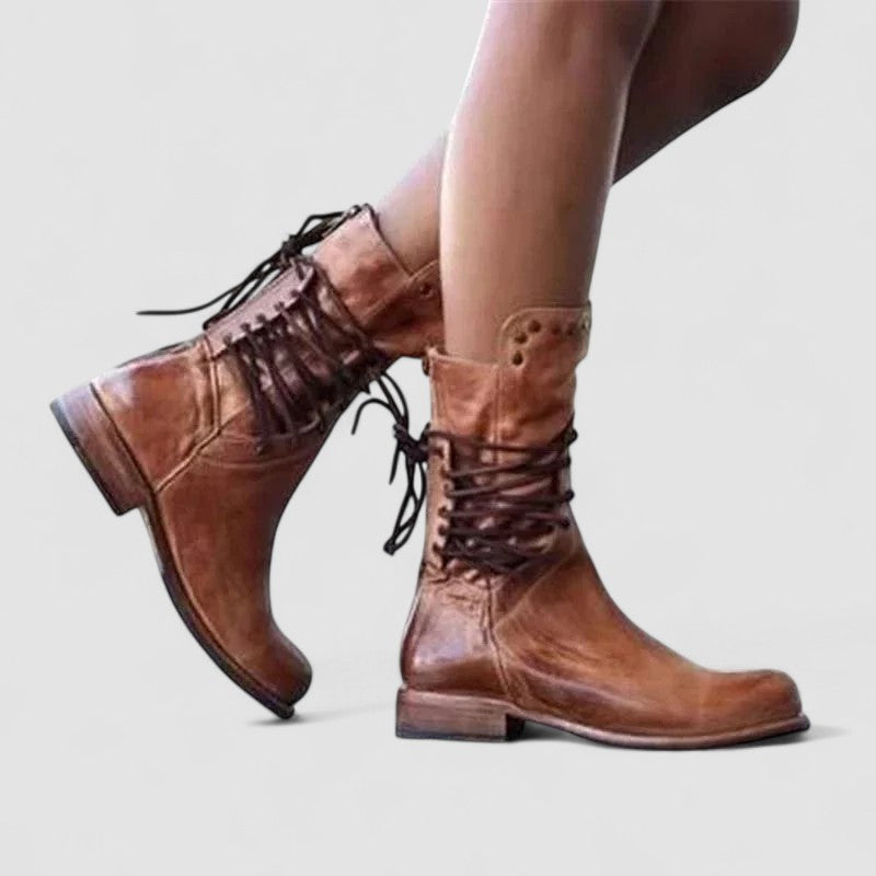 Rachel | Stivaletti Vintage Con Lacci