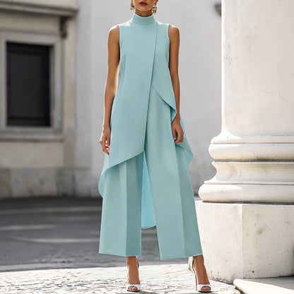 Vera | Conjunto Elegante con Vuelos Asimétricos