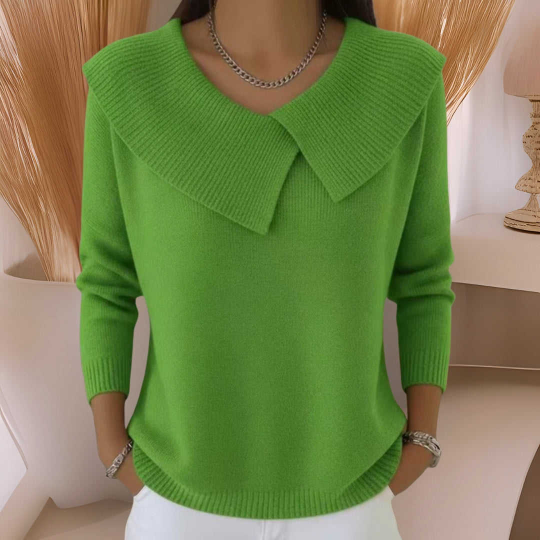 Francesca | Maglione Tricot con Collo Morbido