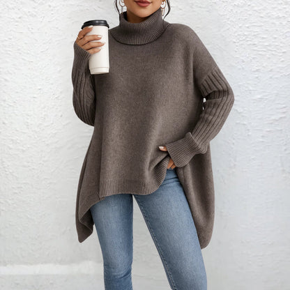 Valentina | Maglione Casual a Collo Alto