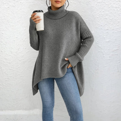 Valentina | Maglione Casual a Collo Alto