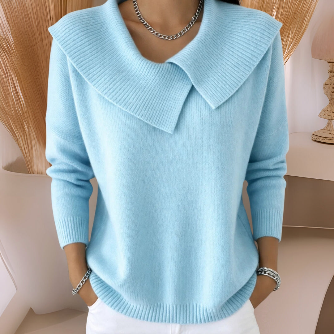 Francesca | Maglione Tricot con Collo Morbido