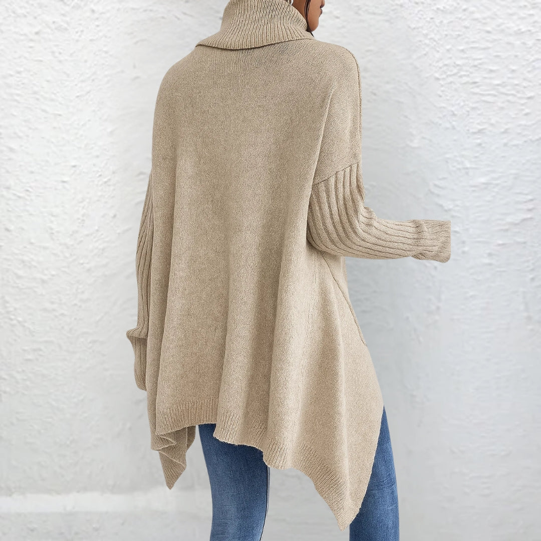 Valentina | Maglione Casual a Collo Alto