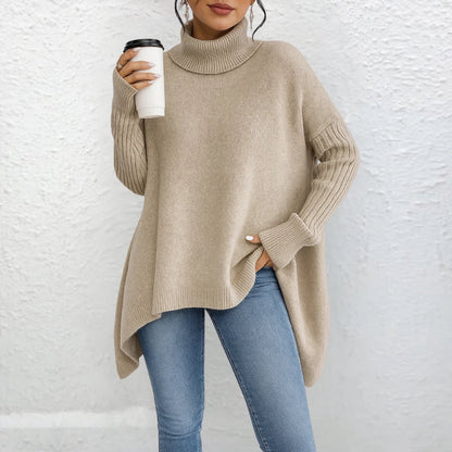 Valentina | Maglione Casual a Collo Alto