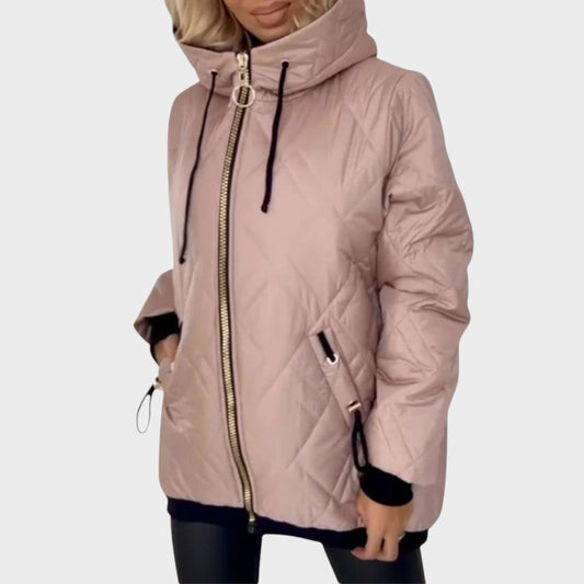 Paola | Giacca Trapuntata con Cappuccio e Zip