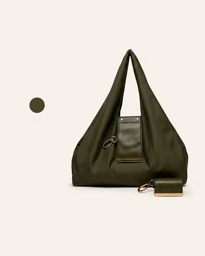 Raffaella | Borsa Tote Trasformabile con Charm