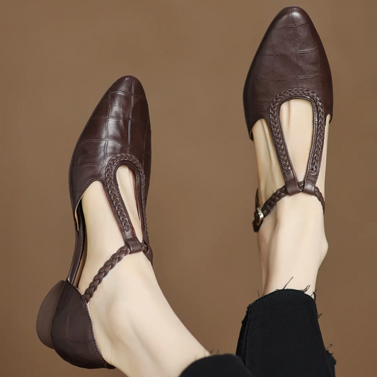 Charlotte | Mary Jane Basse In Pelle