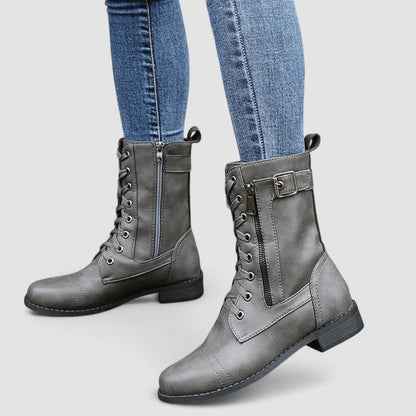 Tallulah | Stivali Western Con Fibbia
