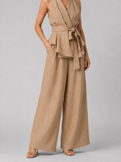 Graziella | Completo Top e Pantaloni Palazzo
