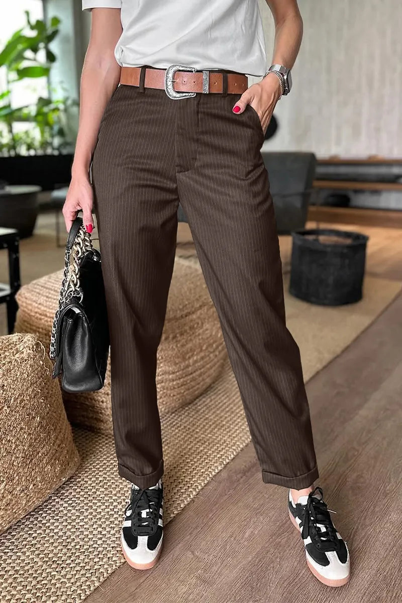 Beatrice | Pantaloni Eleganti Modellanti a Righe