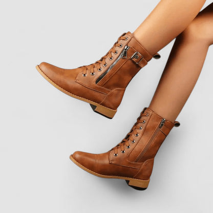 Tallulah | Stivali Western Con Fibbia