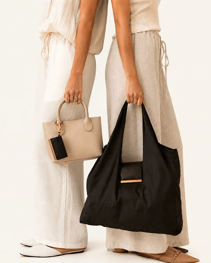 Raffaella | Borsa Tote Trasformabile con Charm