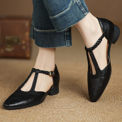 Charlotte | Mary Jane Basse In Pelle