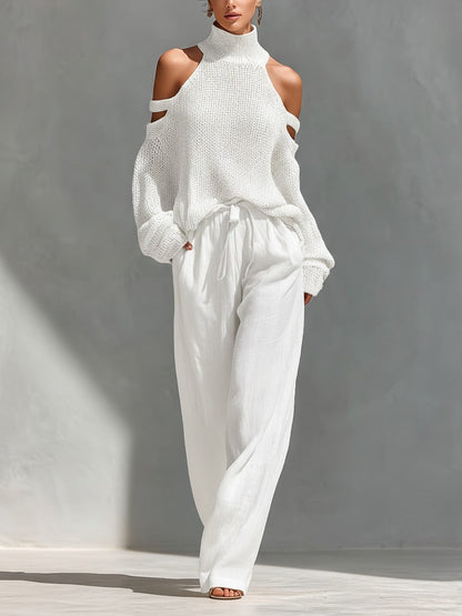 Ginevra | Completo maglia e pantaloni morbidi
