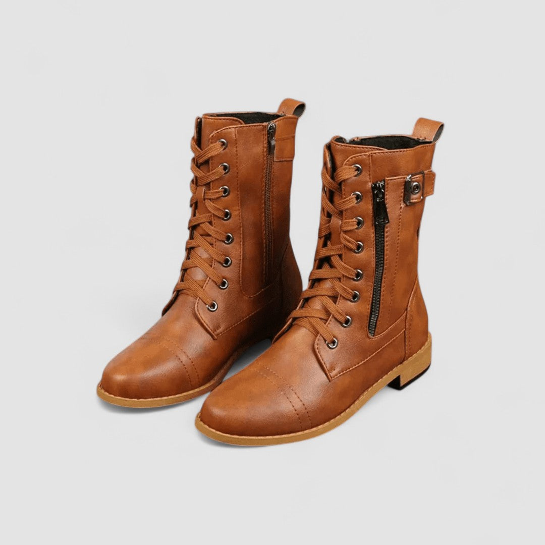 Tallulah | Stivali Western Con Fibbia