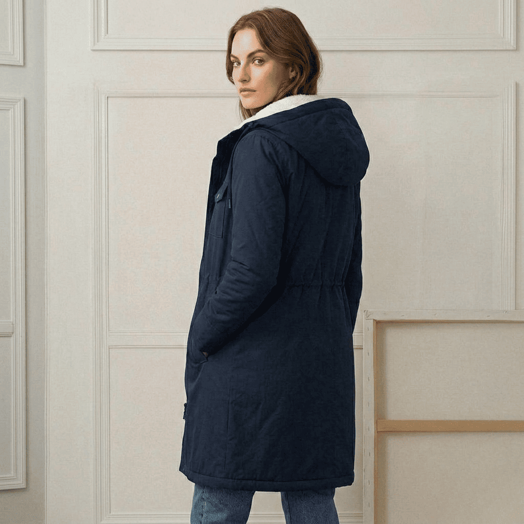 Adriana | Parka Lungo Impermeabile