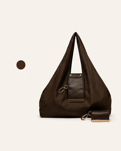 Raffaella | Borsa Tote Trasformabile con Charm