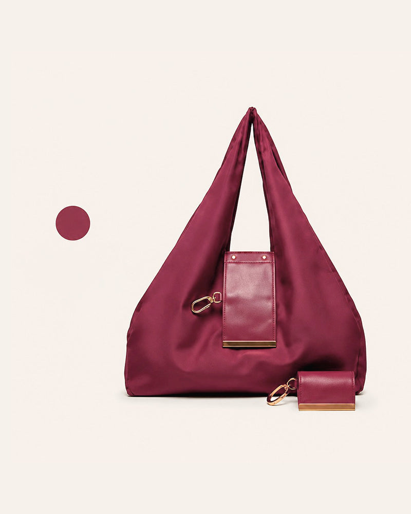 Raffaella | Borsa Tote Trasformabile con Charm