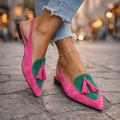 Graziella | Sandali con Cinturini e Nappine