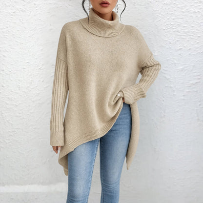 Valentina | Maglione Casual a Collo Alto