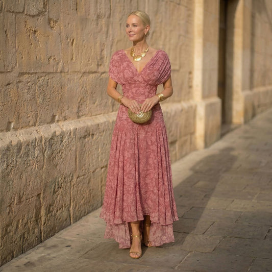 Giovanna | Abito Elegante Fluido