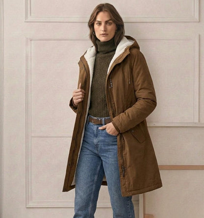 Adriana | Parka Lungo Impermeabile