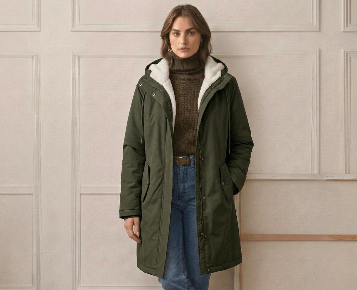 Adriana | Parka Lungo Impermeabile