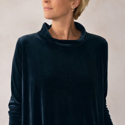 Elena | Abito Maxi in Velluto