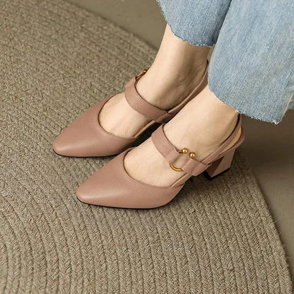 Elena | Slingback Comode con Tacco