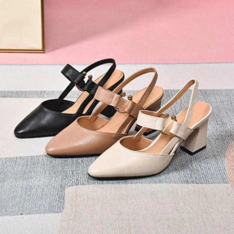 Elena | Slingback Comode con Tacco