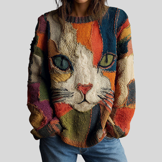 Cristina | Top Artistico con Gatto