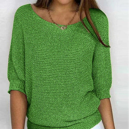 Laura | Top Comodo in Maglia Lavorata
