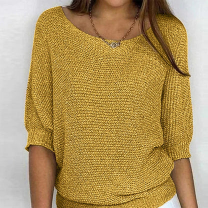 Laura | Top Comodo in Maglia Lavorata
