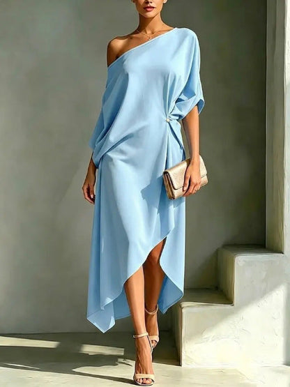 Camila | Abito Asimmetrico Elegante