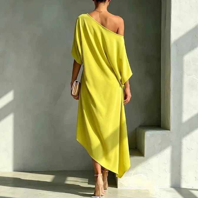 Camila | Abito Asimmetrico Elegante