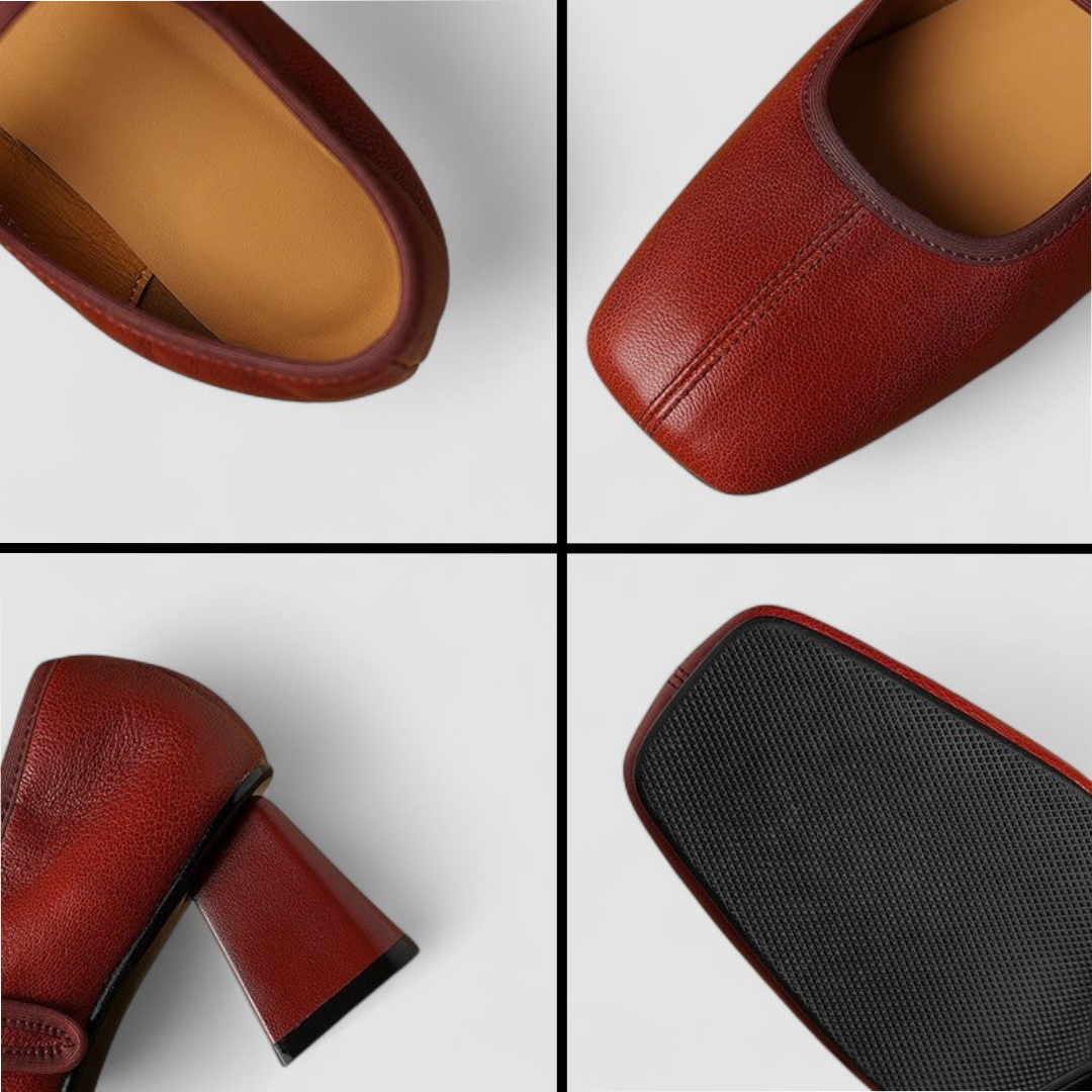 Sveva | Scarpe Eleganti per Bambini con Tacco Catherine