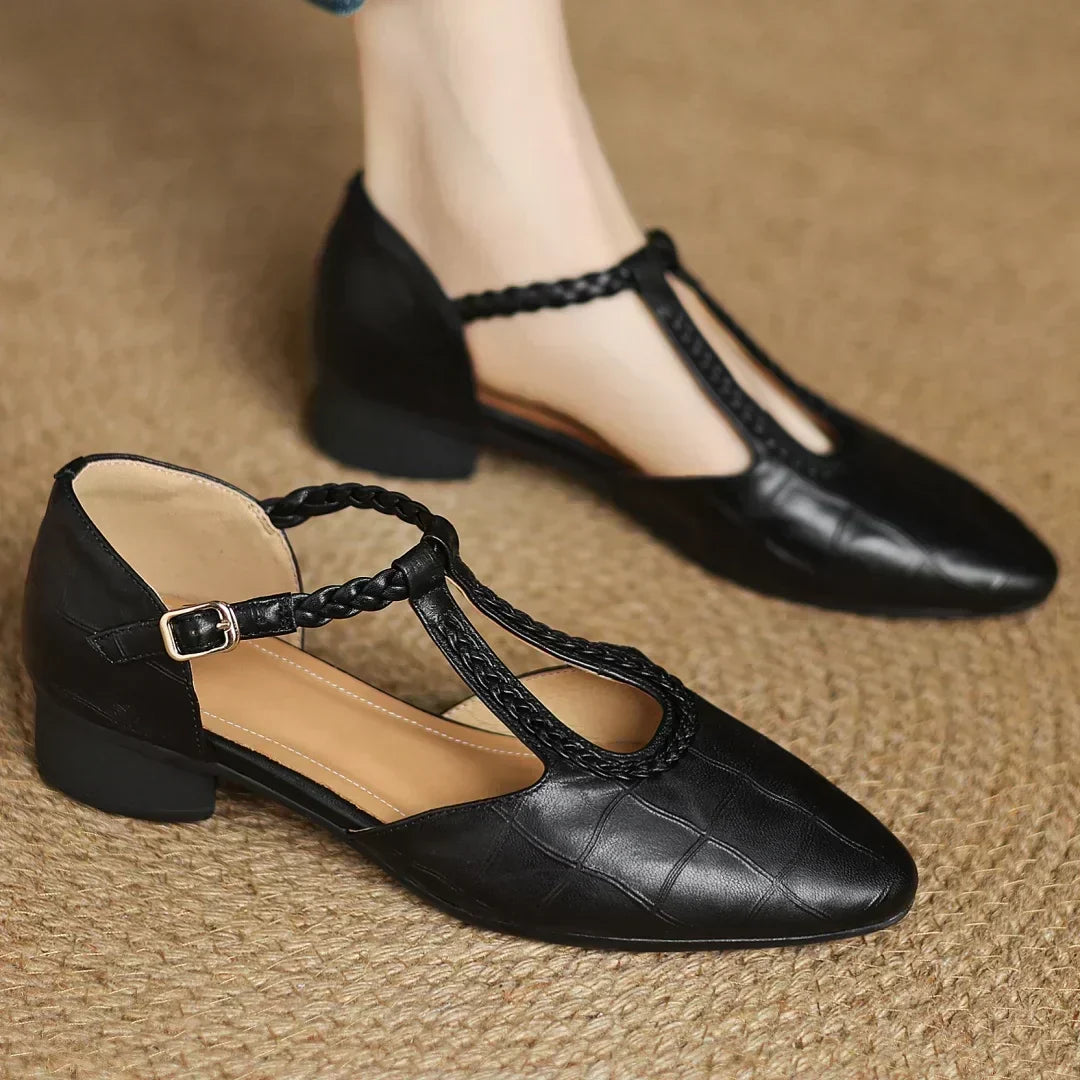 Charlotte | Mary Jane Basse In Pelle