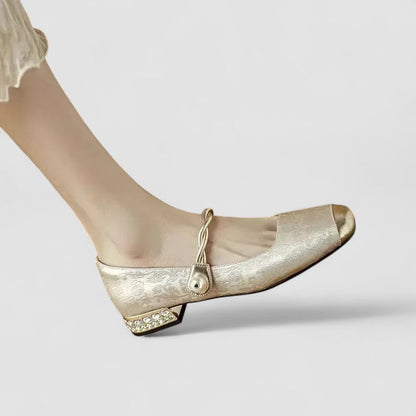 Graziella | Babies Satinées Tacco Bijou Camille