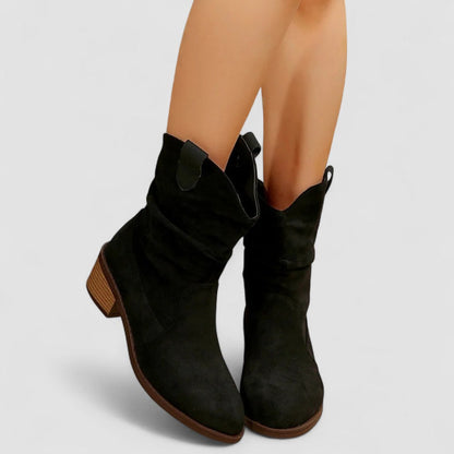 Cleo | Stivaletti Western Arricciati