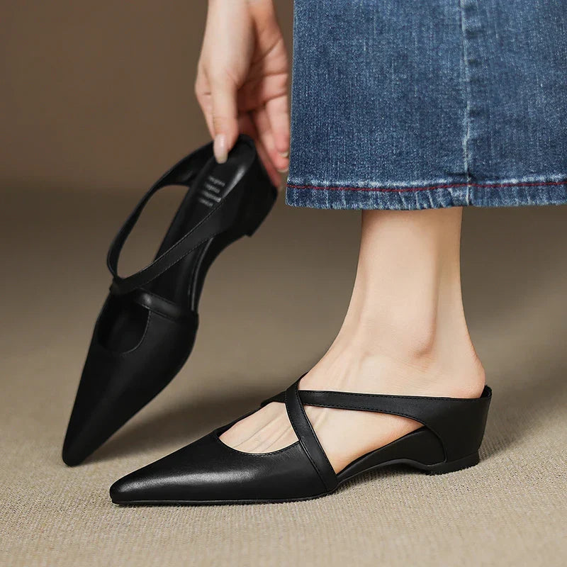 Graziana | Mules in Vera Pelle