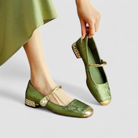 Graziella | Babies Satinées Tacco Bijou Camille