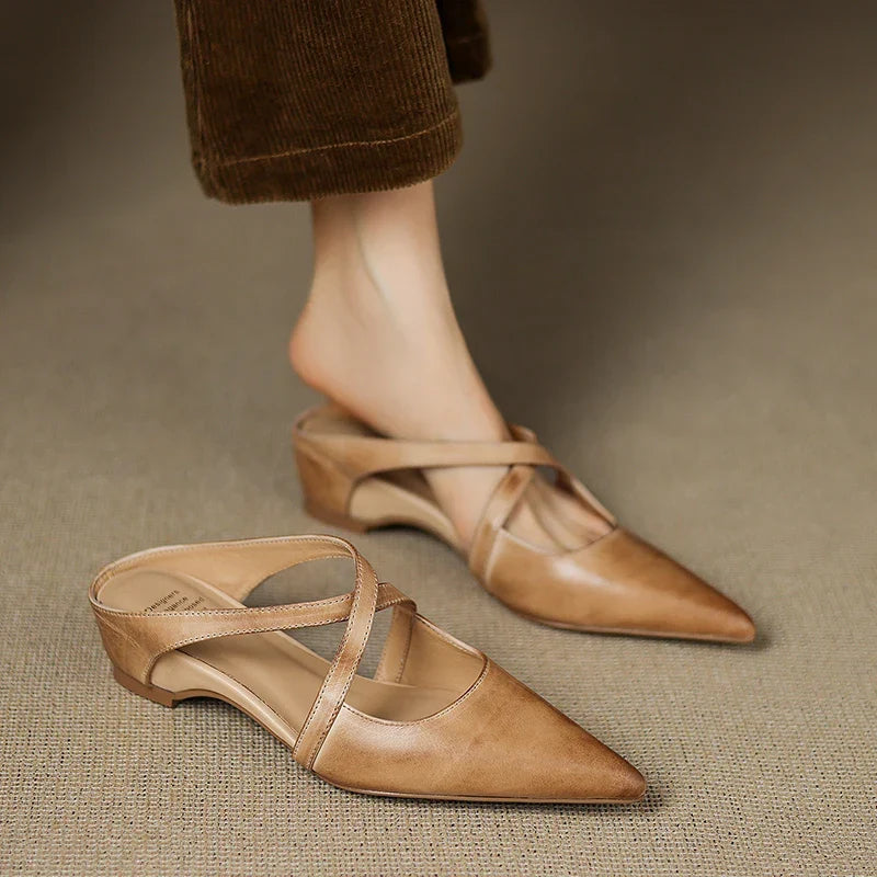Graziana | Mules in Vera Pelle