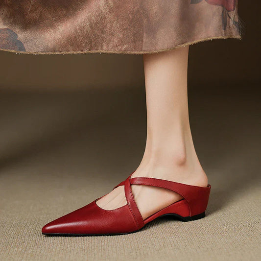 Graziana | Mules in Vera Pelle