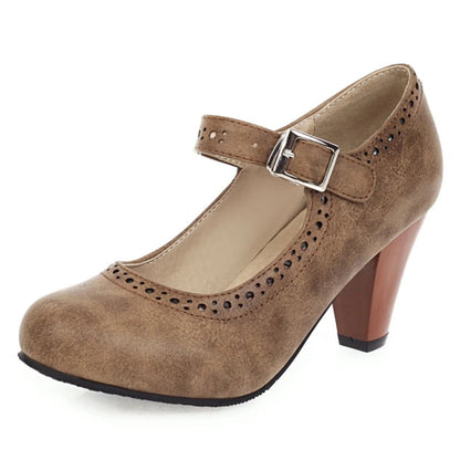 Margot | Mary Jane Regolabili Con Tacco