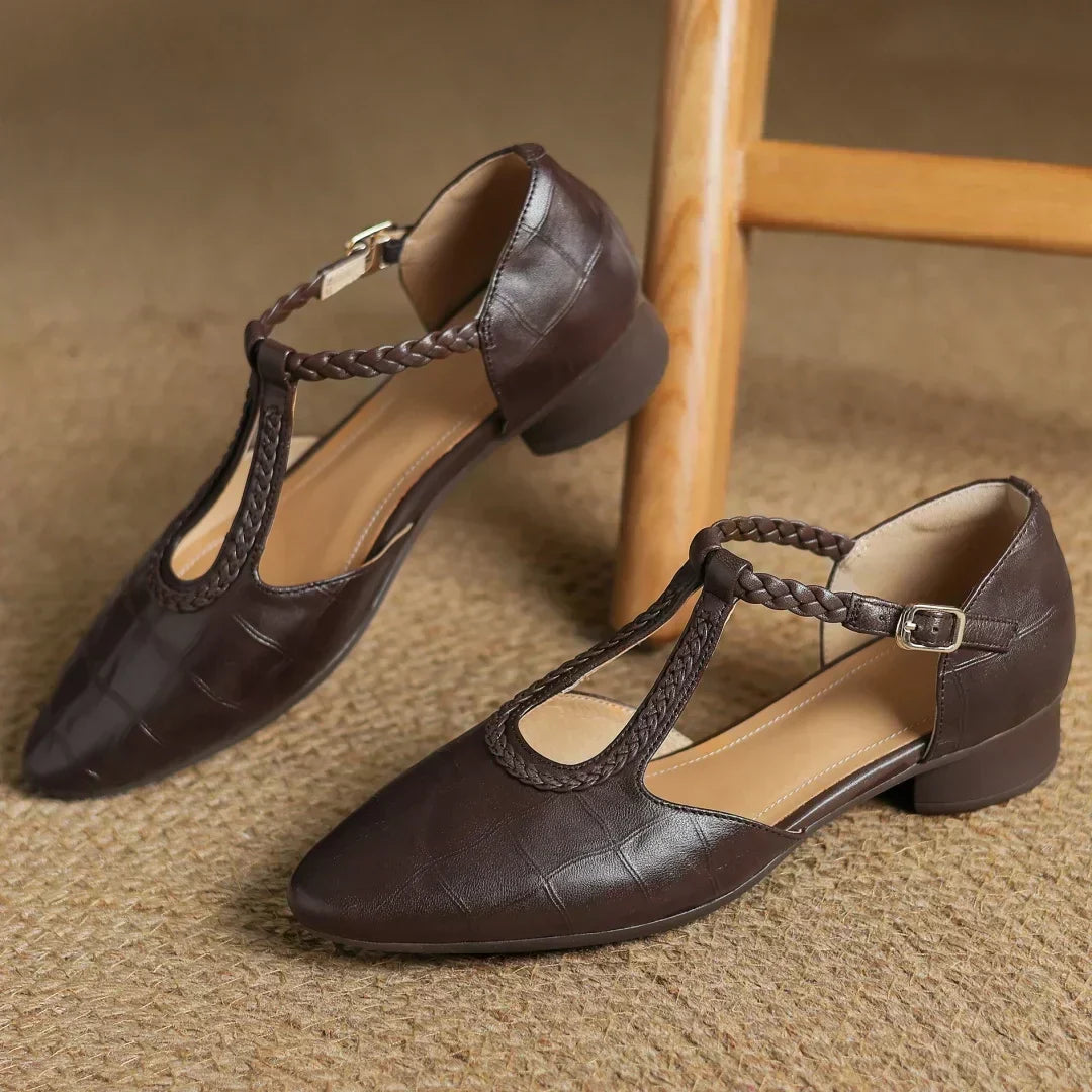 Charlotte | Mary Jane Basse In Pelle