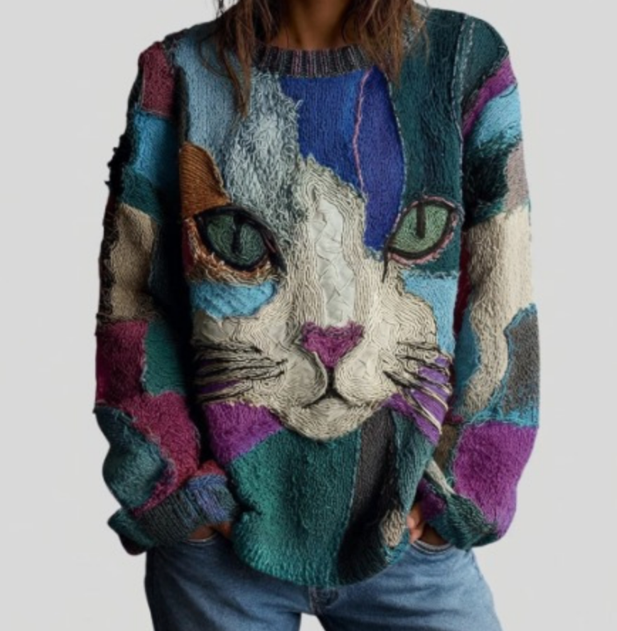 Cristina | Top Artistico con Gatto